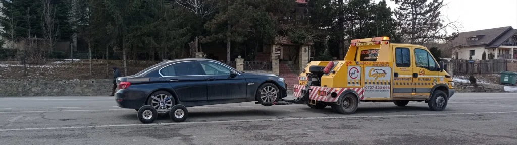 Firmă platfome auto – Transportăm in Roman sau național cu recuperator auto. Poate transporta și max. 7 pasageri.